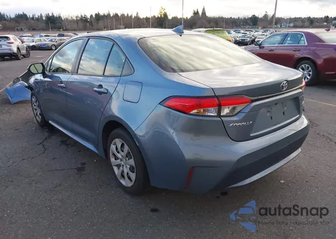 2020 Toyota Corolla Le из США, поврежденный, VIN JTDEPRAE2LJ039803